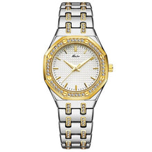 Load image into Gallery viewer, MISSFOX Fashion Watches Women's Expensive 18K Gold Ladies Wrist Watch Women Quartz Classic Analog Diamond Jewelry Hand Watch