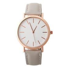 Load image into Gallery viewer, Woman Classic Multi-Color Simple Fashion Leather Band Analog Quartz Round Wrist Watch Watches reloj mujer C50