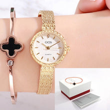 Load image into Gallery viewer, GEDI Women Watch Top Brand Luxury 2019 Rose Gold Woman Ladies Women&#39;s Bracelet Watch Wristwatch reloj mujer