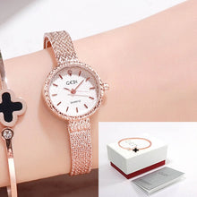 Load image into Gallery viewer, GEDI Women Watch Top Brand Luxury 2019 Rose Gold Woman Ladies Women&#39;s Bracelet Watch Wristwatch reloj mujer