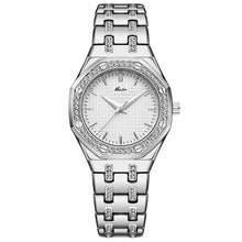 Load image into Gallery viewer, MISSFOX Fashion Watches Women&#39;s Expensive 18K Gold Ladies Wrist Watch Women Quartz Classic Analog Diamond Jewelry Hand Watch