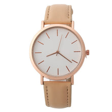 Load image into Gallery viewer, Woman Classic Multi-Color Simple Fashion Leather Band Analog Quartz Round Wrist Watch Watches reloj mujer C50