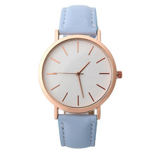 Load image into Gallery viewer, Woman Classic Multi-Color Simple Fashion Leather Band Analog Quartz Round Wrist Watch Watches reloj mujer C50