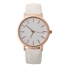 Load image into Gallery viewer, Woman Classic Multi-Color Simple Fashion Leather Band Analog Quartz Round Wrist Watch Watches reloj mujer C50
